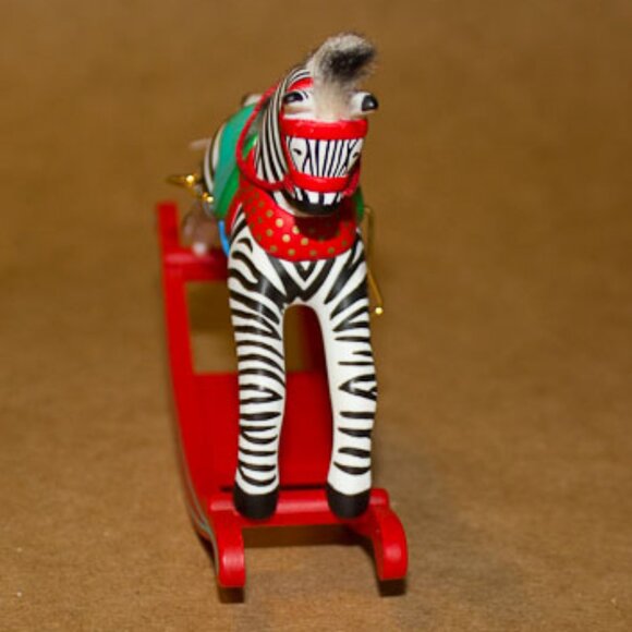 Keepsakes Zebra Rocking horse - Picture 4 of 5